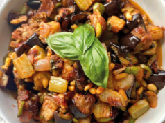 I piatti freschi del Mediterraneo Caponata di verdure